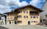 Das Kaufhaus F�RBINGER im Zentrum von Lofer im August 2026