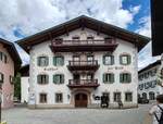 Gasthof ZUR POST im Zentrum von Lofer im August 2026