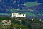 Festung Hohensalzburg vom Flughafen aus aufgenommen - 26.04.2012