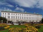 Das Schloss Mirabell in Salzburg am 22.08.2014