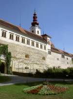Deutschlandsberg, Schloß Hollenegg, erbaut ab 1163 mit Pfarrkirche St.