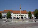 Frstenfeld, Mariensule von 1664 am Hauptplatz (21.08.2013)