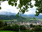 SCHLADMING, im Hintergrund das Dachsteinmassiv ;180707