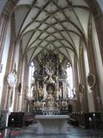 Mariahof, Hochaltar der Pfarrkirche Maria Himmelfahrt (01.10.2013)