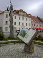 Hauptplatz von Neumarkt in der Steiermark (01.10.2013)