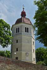 Glockenturm auf dem Schlossberg in Graz.