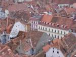 Graz ist berühmt von ihre rote Dächer.