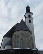 Pfarrkirche Zum Heiligen Andreas in Kitzbhel.(30.12.2012)
