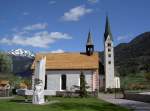 Prutz, Maria Himmelfahrt Kirche und Friedhofskapelle St.