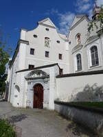 Altenstadt, Kloster und Klosterkirche der Dominikanerinnen, erbaut ab 1634, Klosterkirche von 1695 (03.06.2021)