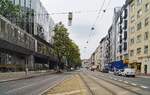 Blick in die Althanstraße im 9.