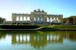 Gloriette im Park von Schlo Schnbrunn.