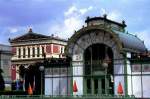 Stadtbahnpavillon am Karlsplatz (Juni 1989).