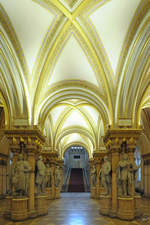 Die Feldherrenhalle des Heeresgeschichtlichen Museums in Wien.