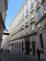 Wien, Synagoge in der Seitenstettengasse, erbaut von 1825 bis 1826 durch Josef Kornhusel (20.04.2019)