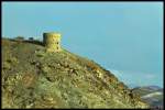 Ein alter Wachturm bei Bidbid im Hadschar-Gebirge, Oman.