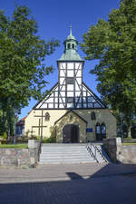 Kapelle (bis 1945 evangelisch) in der Kleinstadt Łeba an der polnischen Ostseekste.