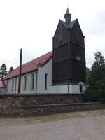 Grabnik / Grabnick, Pfarrkirche zur Gottesmutter von Częstochowa, erbaut 1865 (04.08.2021)