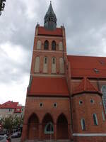 Elk / Lyck, neugotische Pfarrkirche Herz Jesu, erbaut 1850 (04.08.2021)