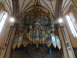 Frombork / Frauenburg, Orgel mit Prospekt von 1685 in der Kathedrale St.