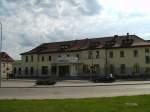 Der Bahnhof von Gizycko im Sptsommer 2007!