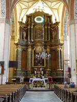 Reszel / Rel, Hochaltar in der Pfarrkirche St.
