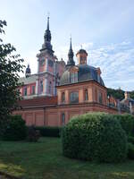 Swieta Lipka / Heiligelinde, barocke Wallfahrtskirche Unserer Lieben Frau von Heilige Linde, erbaut von 1688 bis 1693 (04.08.2021)