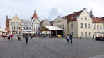 Olsztyn / Allenstein, Huser und Turm der St.