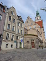 Olsztyn / Allenstein, neues Rathaus in der Wyzwolenia Straße, erbaut von 1912 bis 1916 (05.08.2021)