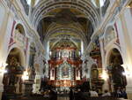 Poznan / Posen, barocker Innenraum der Franziskanerkirche St.