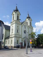 Sanok, neuromanische Franziskanerkirche, erbaut bis 1886 (17.06.2021)