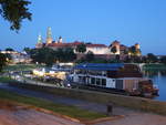 Krakau, Wawelburg mit Schloss und Kathedrale am Abend (03.09.2020)