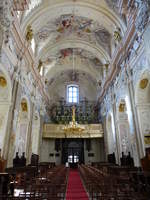 Krakau, Orgelempore in der Universittskirche St.