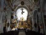 Krakau, barocker Innenraum in der Stiftskirche St.