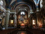 Krakau, Innenraum der Klosterkirche St.