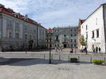 Krakau, Denkmal am Plac Swietej Marii Magdaleny (04.09.2020)