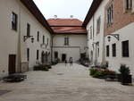 Krakau, Innenhof im Erzdizesanmuseum in der Kanonicza Strae (04.09.2020)