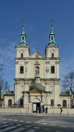 Die Floriansbasilika wurde in den Jahren 1657 bis 1684 im barocken Stil (wieder auf)gebaut.