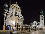 Im Bild die Peter-und-Paul-Kirche, direkt daneben die Andreaskirche in Krakau.