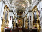 Imbramowice, barocker Innenraum der Klosterkirche St.