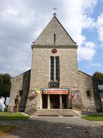 Golcza, Pfarrkirche Maria Himmelfahrt, erbaut von 1946 bis 1952 (13.09.2021)