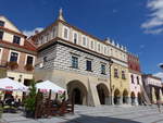 Tarnow, Stadtmuseum in einem Arkadenhaus am Rynek Platz (03.09.2020)