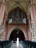 Chelmno / Kulm, Orgelempore in der St.