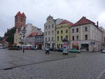 Torun / Thorn, historische Häuser am Rynek Nowomiejski (06.08.2021)