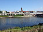 Gorzw Wielkopolski / Landsberg an der Warthe, Ausblick auf die Altstadt mit Dom St.