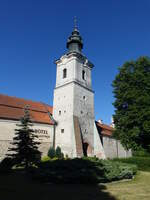 Sulejow, ehemalige Zisterzienserkloster mit Bastionen und teilweise romanischen Auenmauern (14.06.2021)