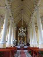 Lowicz / Lowitsch, Innenraum der Kirche der Mariaviten, erbaut 1910 durch Jan Zaze (07.08.2021)