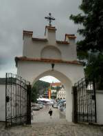 Kazimierz Dolny gesehen aus Pfarkirche    08.2009.