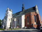 Krasnik, Pfarrkirche Maria Himmelfahrt, erbaut ab 1469, Umbau im Stil der Renaissance von 1527 bis 1541 (18.06.2021)