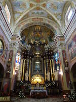 Jaroslaw, Hochaltar in der Jesuiten Fronleichnamskirche (16.06.2021)